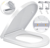 KESSER® WC bril met Soft Close Deksel - Toiletbril - Wit